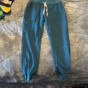 figs caribbean blue joggers